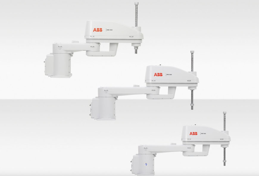 ABB vergrößert SCARA-Angebot: neuer IRB 930 für Pick-&-Place- und Montageanwendungen